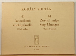 Kodly Zoltn - 44 ktszlam nekgyakorlat - 44 Zweistimmige Sing-bungen