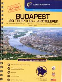 Budapest atlasz + 90 telepls + laktelepek