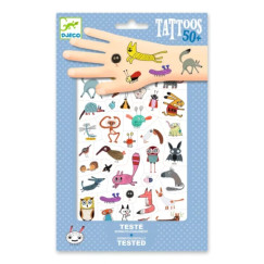 Apr�k �s cukik, tetov�l� matric�k (DJECO, 50 db, Little critters)