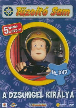 Tűzoltó Sam 4. - A dzsungel királya - DVD