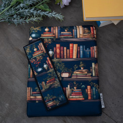 K�nyvespolc k�nyvv�d� tok - 22x28cm - k�nyvjelz�vel