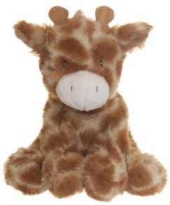 Geoffrey Zsiráf, barna/bész kicsi 15 cm plüss (Cutie Heads - Fresh Kid 3338)