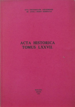 Anderle dm   (Szerk.) - Acta Historica