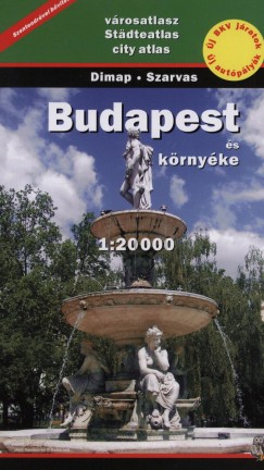 Budapest és környéke atlasz