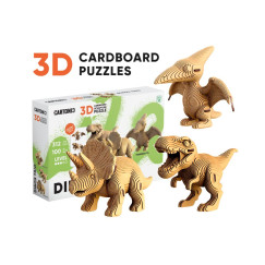D�n� tri� 3D festhet� karton puzzle (Cartonic)