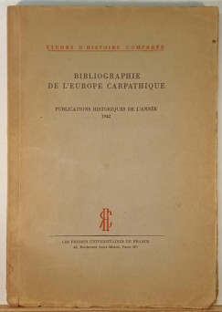 Bibliographie De L'Europe Carpathique