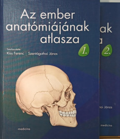 Kiss Ferenc   (Szerk.) - Szentgothai Jnos   (Szerk.) - Az ember anatmijnak atlasza 1-2.