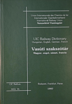 Vasúti szakszótár - UIC Railway Dictionary