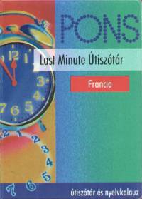 Jacqueline Sword - Pons Last Minute Útiszótár - Francia