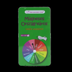 Ország - Város, mágneses utazó társasjáték (The Purple Cow)