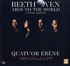 3 String Quartets - Beethoven: Quatour Ébene CD