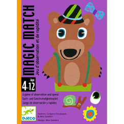 ArcHarc kártyajáték (DJECO, Magic Match, 36 db lap)