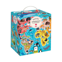 Puzzlove - A világ állatai 4+