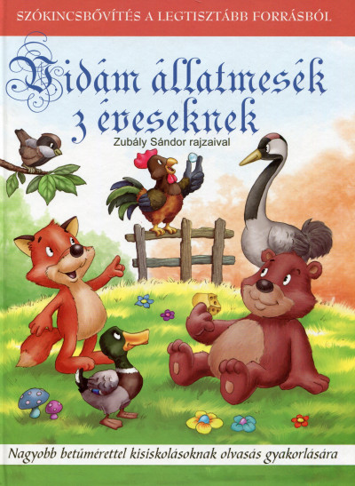 Könyv: Vidám állatmesék 3 éveseknek