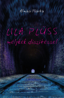 Almsi Mrta - Lila plss mlykk dsztssel