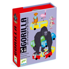 Gorilla kártyajáték (DJECO, Gorilla, 40 db lap)