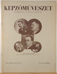 K�pz�m�v�szet 1933 november VII. �vfolyam 66. sz�m