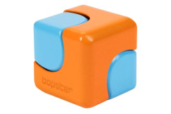 Bopster Fidget Kocka Spinner - Neon k�k-narancs