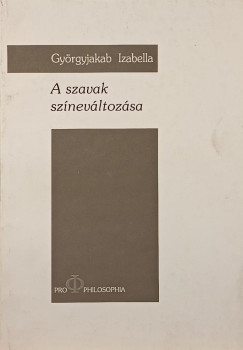 A szavak sznevltozsa