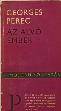 Georges Perec - Az alvó ember