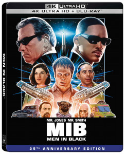 Barry Sonnenfeld - Men In Black - Stt zsaruk - 25 ves jubileumi kiads - limitlt, fmdobozos 4K Ultra HD+ Blu-ray