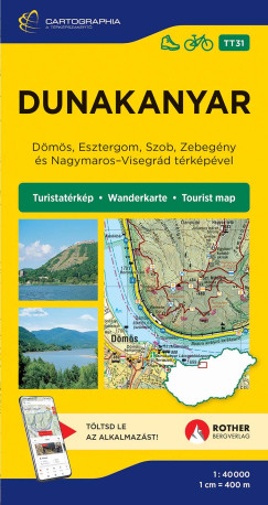 Dunakanyar turistat�rk�p 1:40000 [TT31]