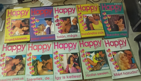 Joyce Varney, Jill Brady, Nadja Bride, Több szerző Kathryn Edwards - 10 db Happy end