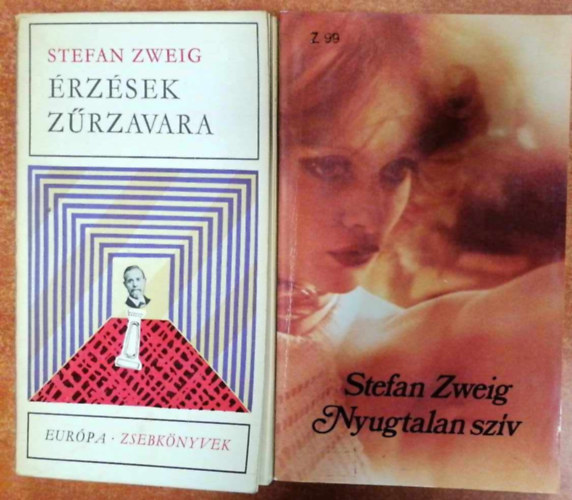 Stefan Zweig - 2 db Stefan Zweig ktet:Nyugtalan szv+rzsek zrzavara