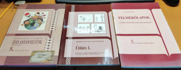 dr. Ferencsik Erzsbet Adamikn dr. Jsz Anna - des anyanyelvnk magyar nyelvtan 5. + Felmrlapok az "des anyanyelvnk" cm tanknyvhz 5. + titrs 1. feladatfzet az "des anyanyelvnk" cm tanknyvhz (3 ktet)