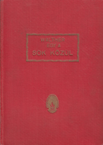 Walther Victor - Egy a sok kzl - Regny.