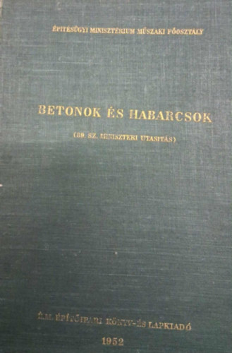 Betonok és habarcsok