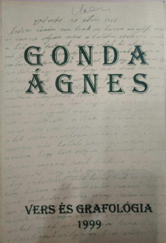 Gonda gnes - Vers s grafolgia 1999