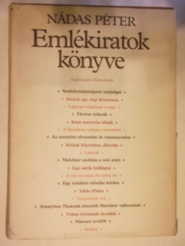 N�das P�ter - Eml�kiratok k�nyve