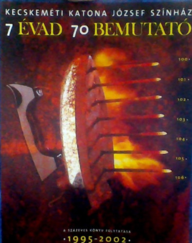 Kecskemti Katona Jzsef Sznhz 7 vad, 70 bemutat - a szzves knyv folytatsa 1995-2002