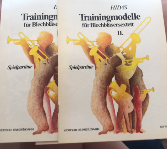 Hidas Frigyes - Trainingsmodelle für blechbläser sextett I-II - kotta - Edzésminták rézfúvós hatosra