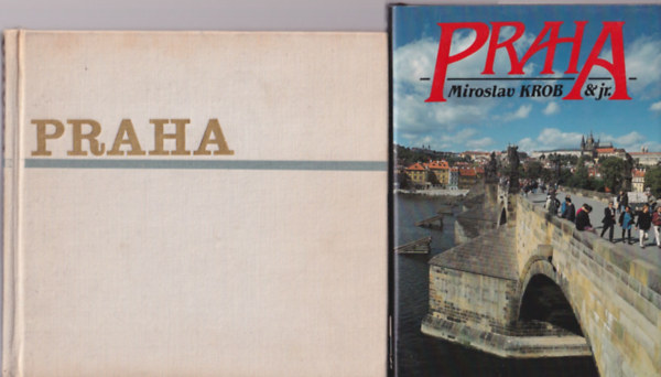 Karel Kyhos, Jan Noha Miroslav Krob & Jr. - 3 db Prga knyv: Praha + Prague Castle + Praha