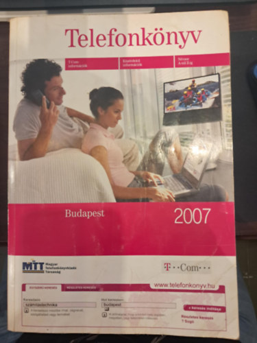 Telefonk�nyv Budapest 2007