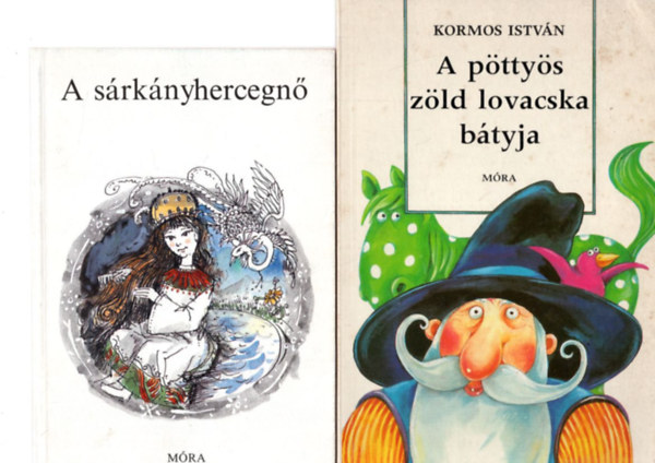 Rege Sndor, Kormos Istvn Pet Sndor - 4 db meseknyv: A pttys zld lovacska btyja + A srknyhercegn + A helikopter utasai +Fldszint... els... msodik