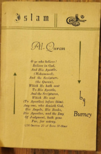 Mohd. Elias Burney - Islam AL-Quran (�zenet a Kor�nb�l)