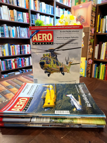 Sajtos Zolt�n  (f�szerk.) - Aero magazin XXIV. �vfolyam: 2022. febru�rt�l- 2022.december- 2023.janu�rig