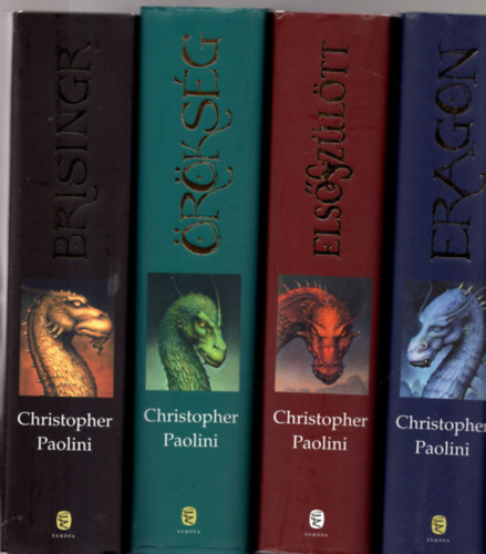 Christopher Paolini - Az rksg 1-4. (Eragon, Elsszltt, Brisingr, rksg)