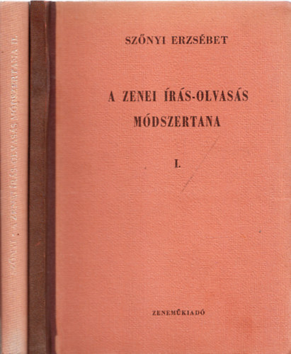 Sznyi Erzsbet - A zenei rs-olvass mdszertana I-II.