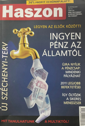 Haszon IX. �vfolyam 2011/2.
