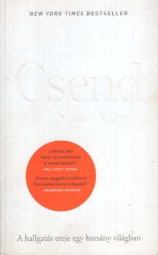 Susan Cain - Csend