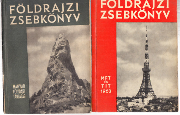 Fldrajzi zsebknyv X.vfolyam + XIV.vfolyam (2 ktet)