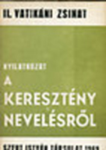 Nyilatkozat a keresztény nevelésről (II. vatikáni zsinat)