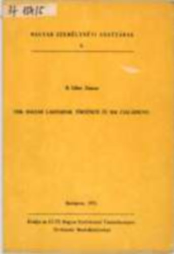 B. Gbor Zsuzsa - Visk magyar lakosainak trtneti s mai csaldnevei