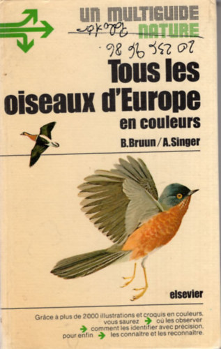 Bertel Bruun - Toux les oiseaux d'Europe