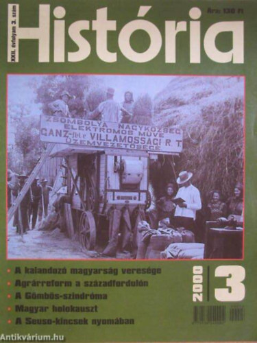 Histria 2000/3 (XXII. vfolyam 3. szm)