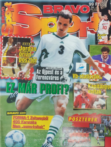 Buzg Jzsef  (szerk.) - Bravo Sport - I. vfolyam 24. szm (1998. jlius 29. - augusztus 4.)